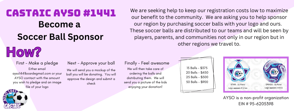 Soccer Ball Sponsor